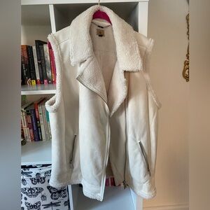 Ralph Lauren Faux Sherpa Vest